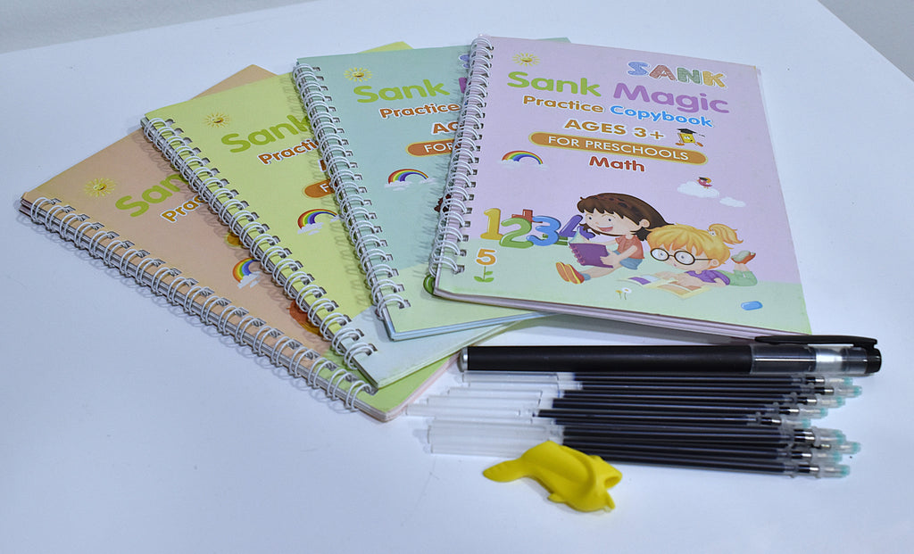 Kit de Libros de Caligrafía Montessori - Aprende a Escribir Jugando