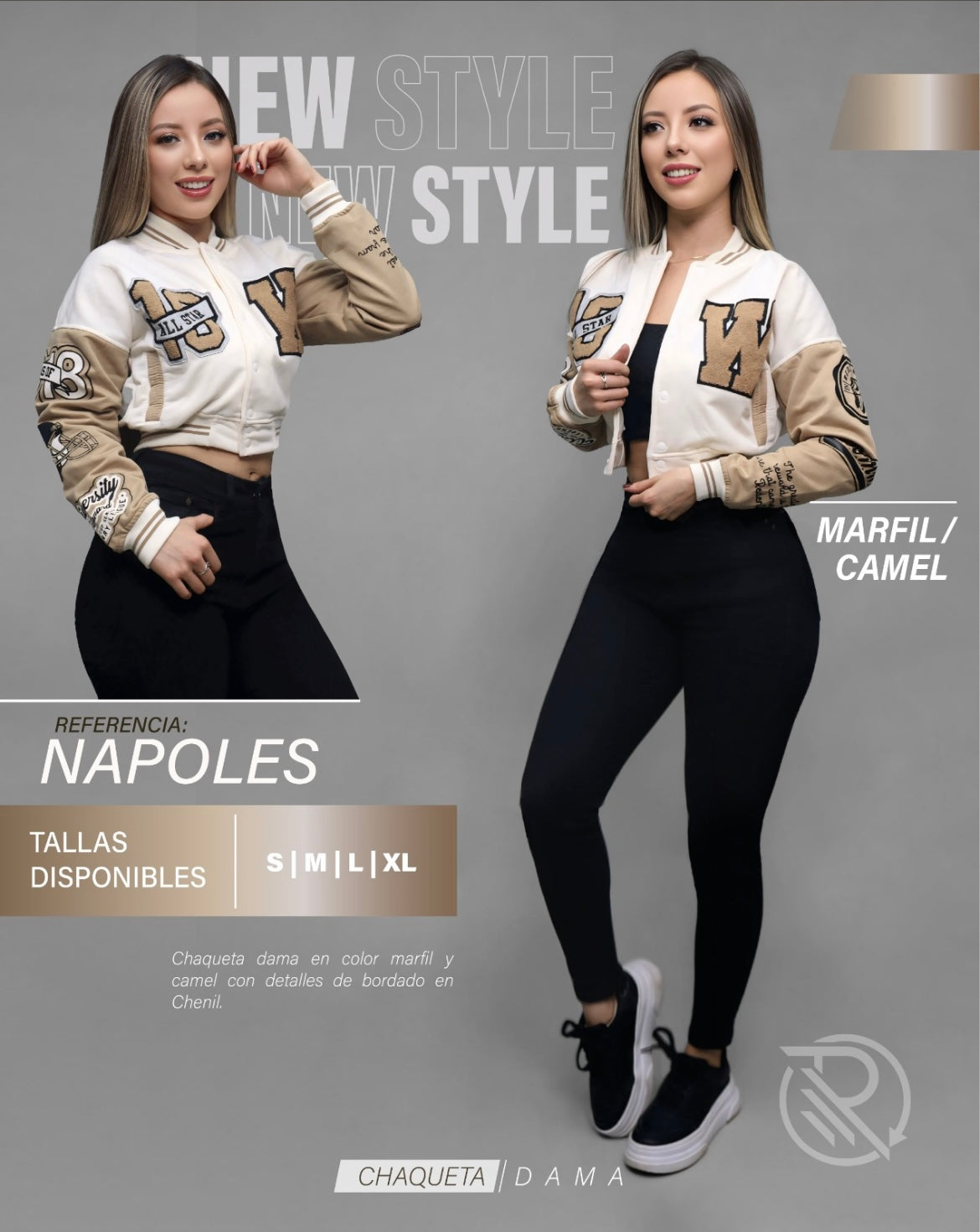 Chaqueta Beisbolera para Mujer - Moda Urbana que Marca Tendencia