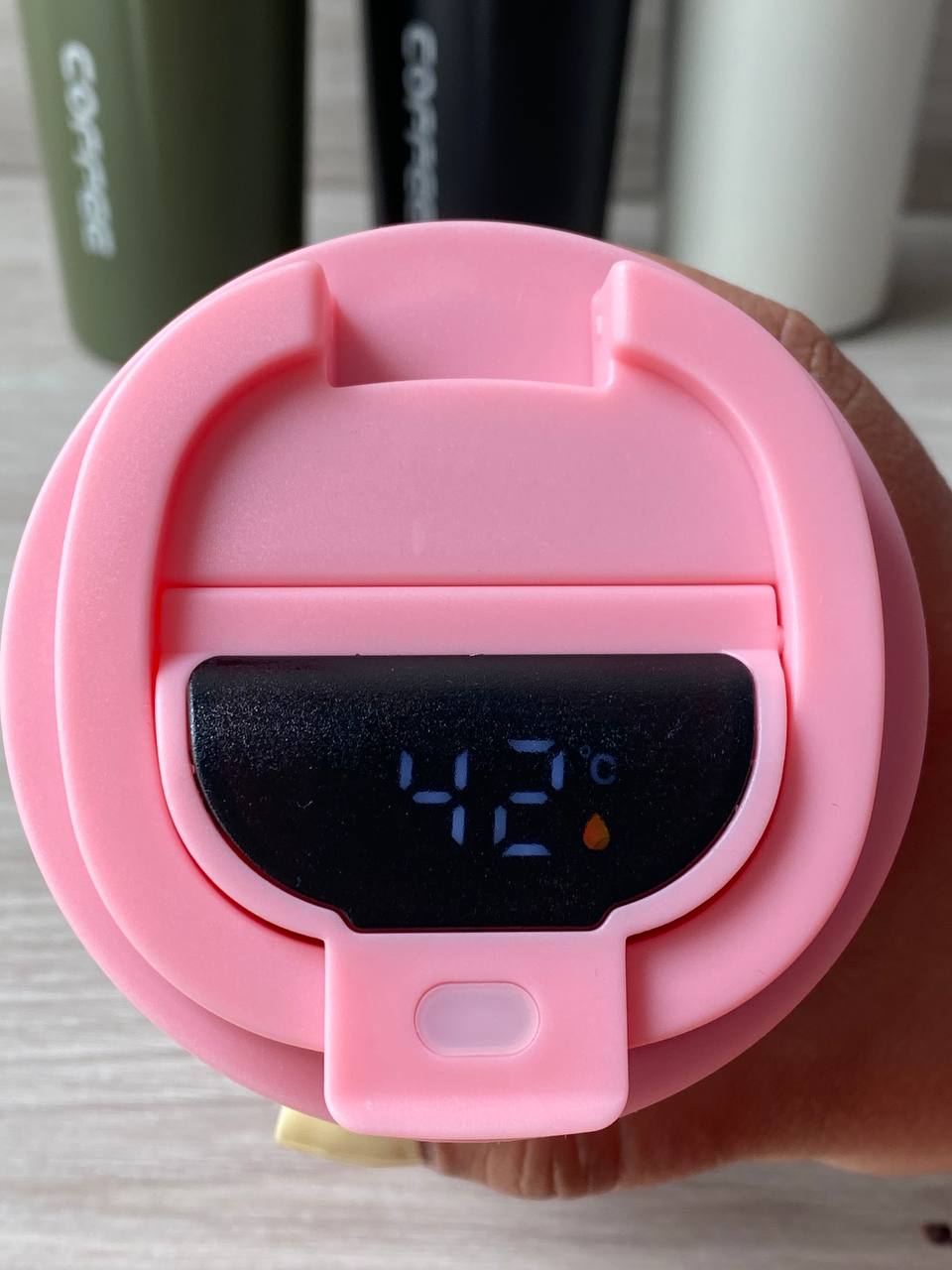 Vaso Térmico con Indicador de Temperatura Digital – Mantén tu Bebida Perfecta Siempre